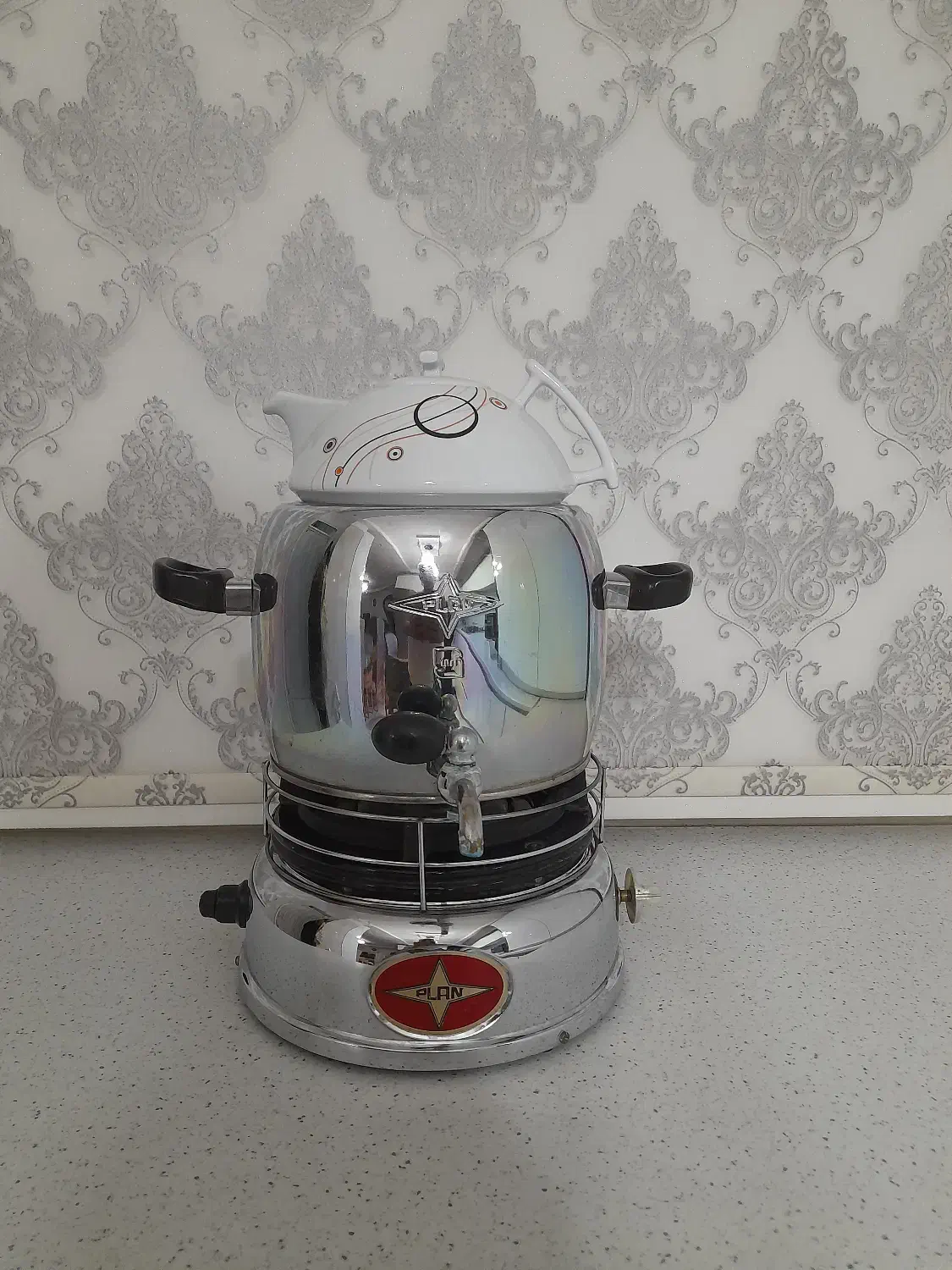 فروش سماورگازی دست دوم|سماور، چای‌ساز، قهوه‌ساز|خمین, |دیوار