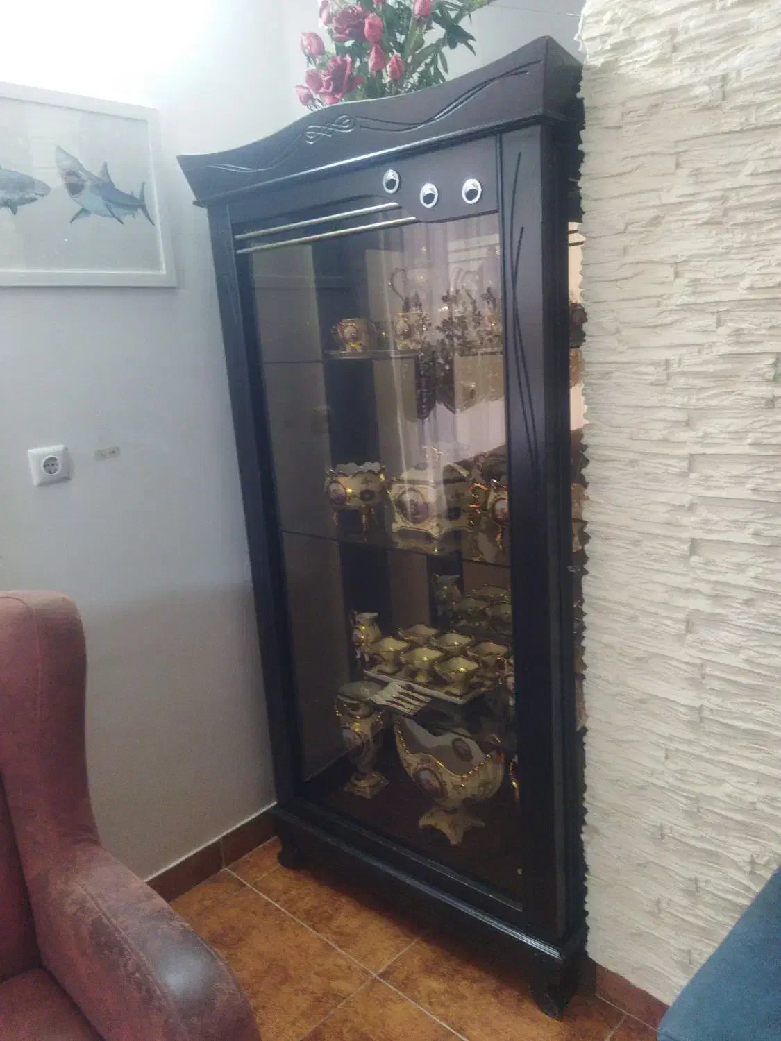 ویترین (بوفه)|بوفه، ویترین، کنسول|لنگرود, |دیوار