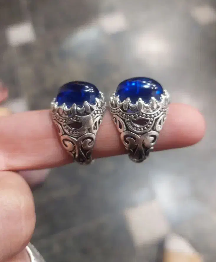 تعدادی انگشتر بدل رنگ ثابت|بدلیجات|آران و بیدگل, |دیوار