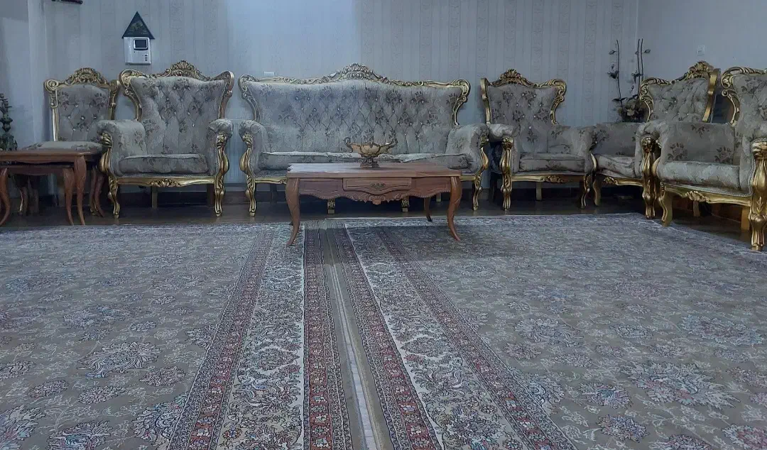 مبل استیل ۹ نفره|مبلمان خانگی و میز عسلی|باقرشهر, |دیوار