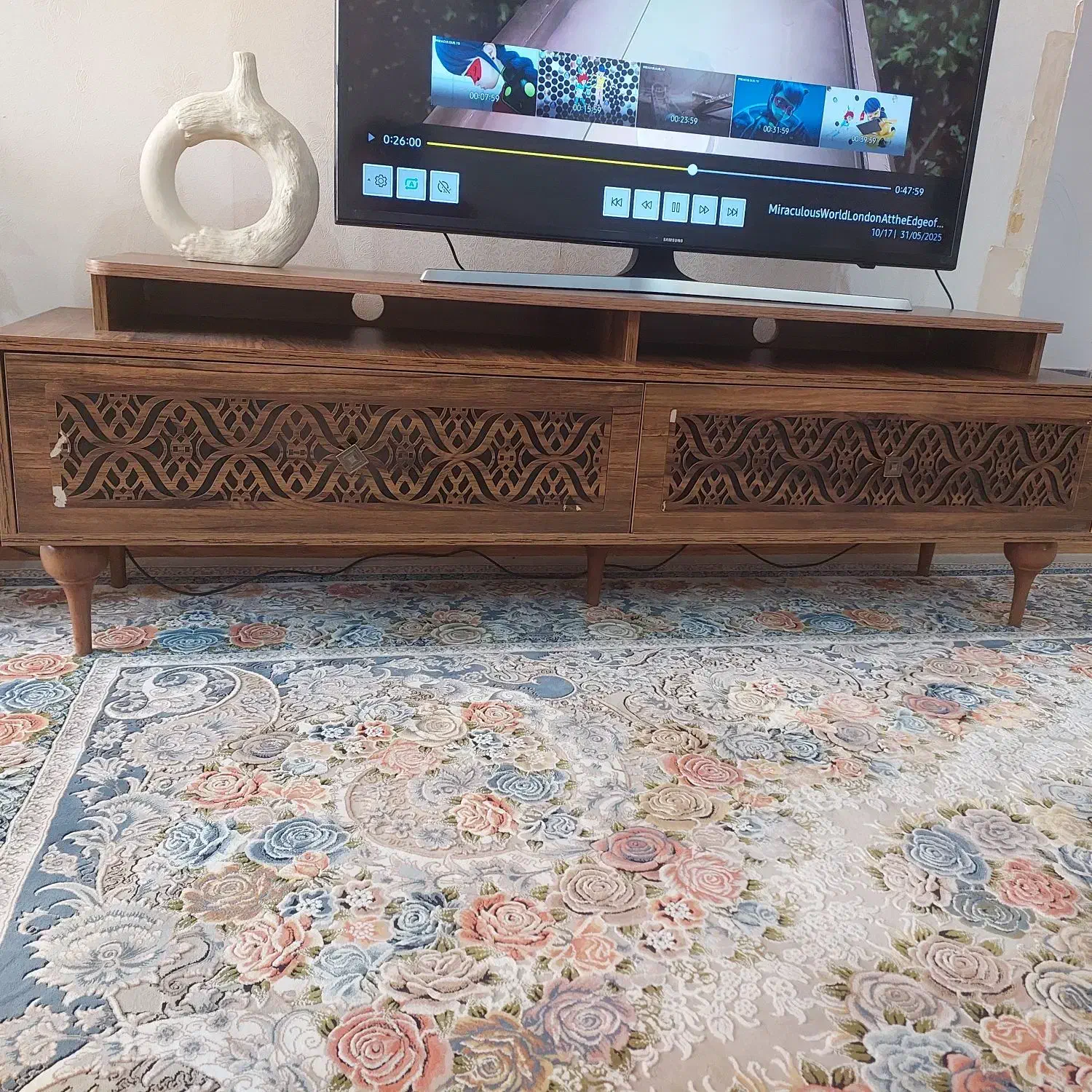 زیرتلویزیون|میز تلویزیون|دهلران, |دیوار