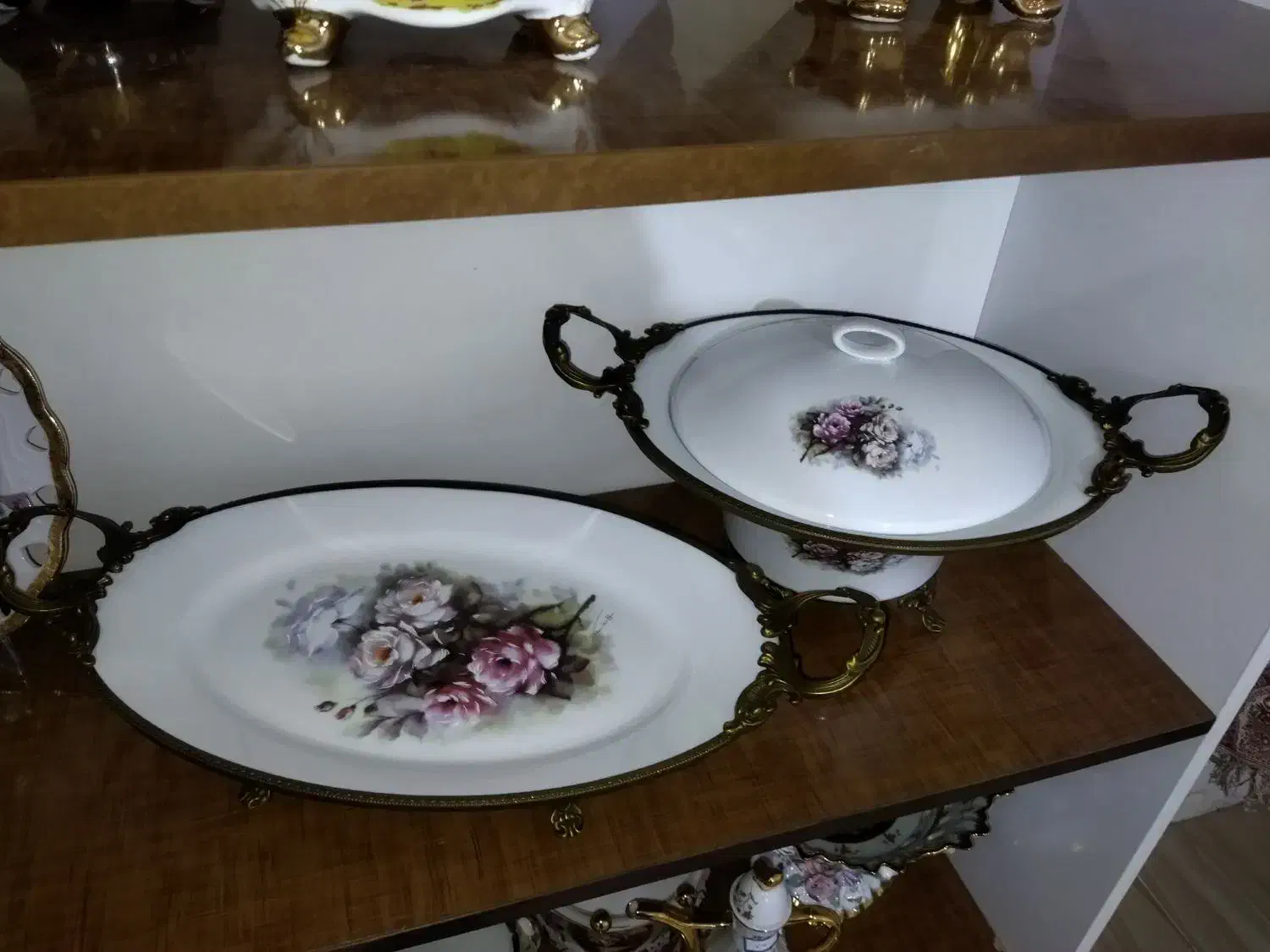 انواع ظروف خارجی ، کریستال ، گل برجسته ، آلمان ،|ظروف سرو و پذیرایی|میاندوآب, |دیوار