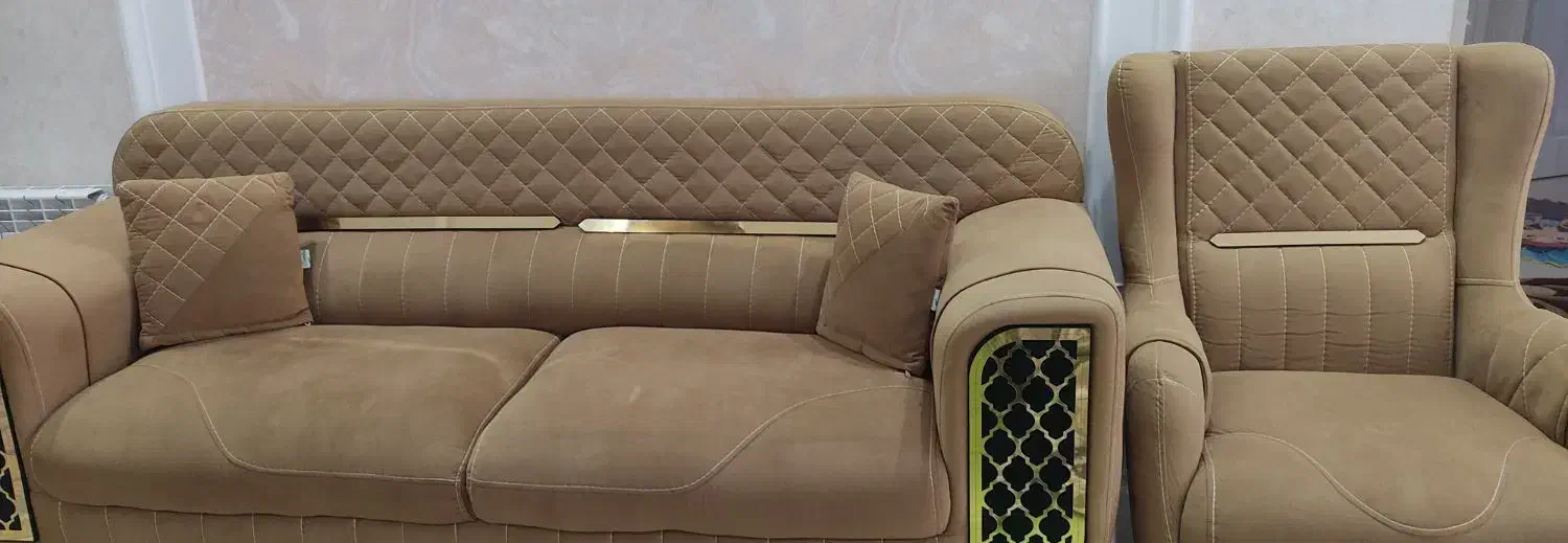 مبل ۸ نفره مارک گاندو|مبلمان خانگی و میز عسلی|تربت جام, شهرک آزادگان|دیوار