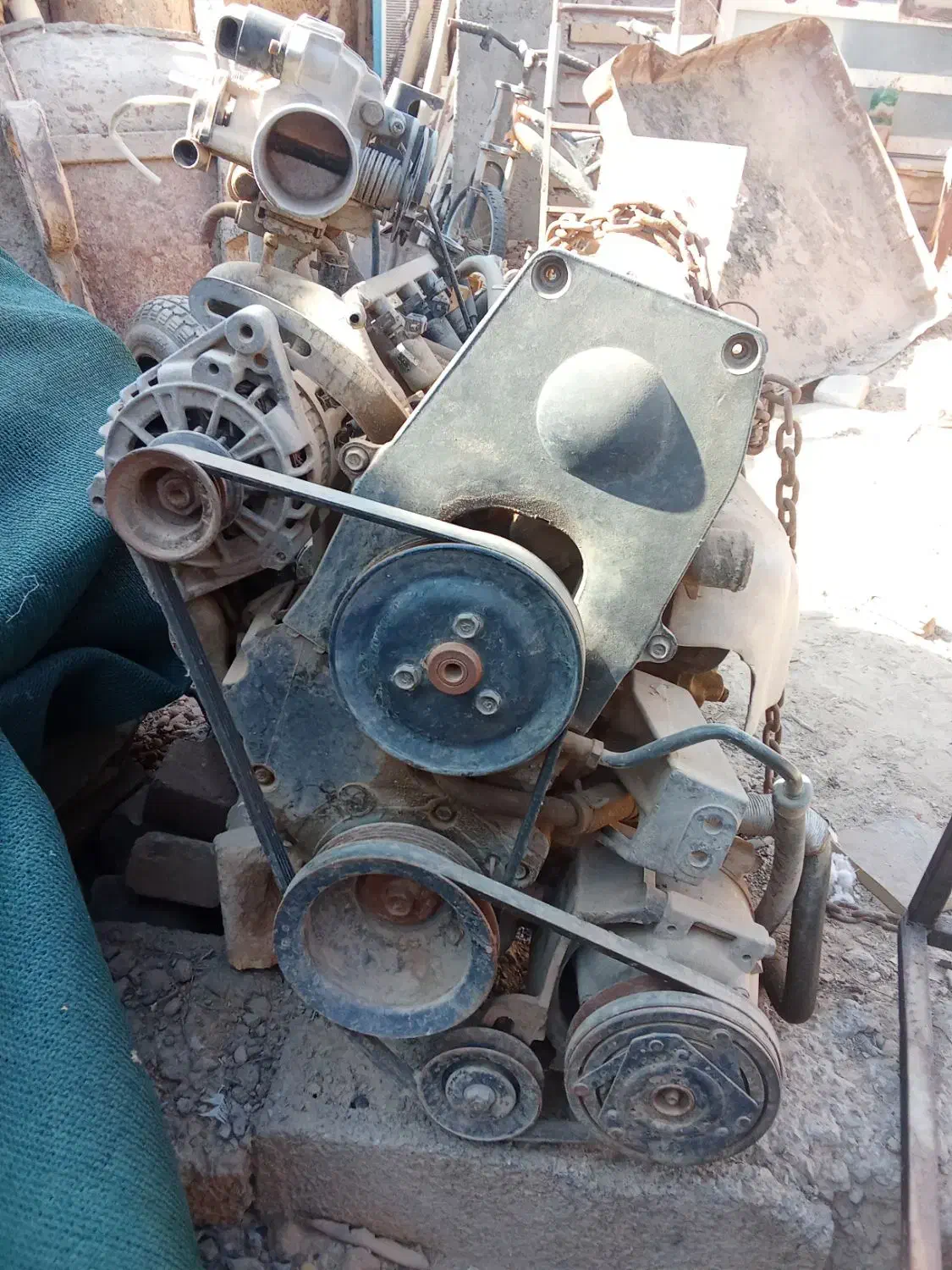 موتور ماشین دوو سیلو|قطعات یدکی و لوازم جانبی|اردکان, |دیوار