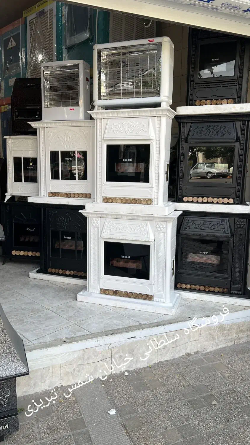 بخاری گازی طرح شومینه کوپال مشهد|بخاری، هیتر، شومینه|شیراز, فخرآباد (دروازه کازرون)|دیوار