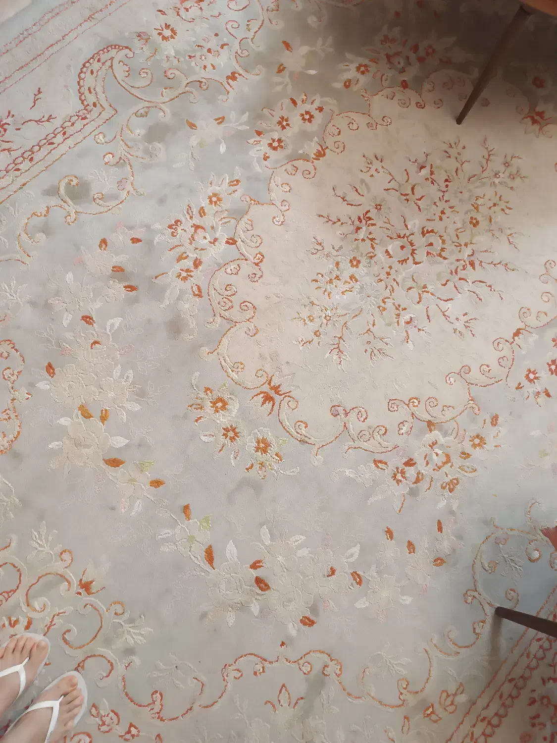 فرش نه متره کرم استخونی|فرش|شاهرود, |دیوار