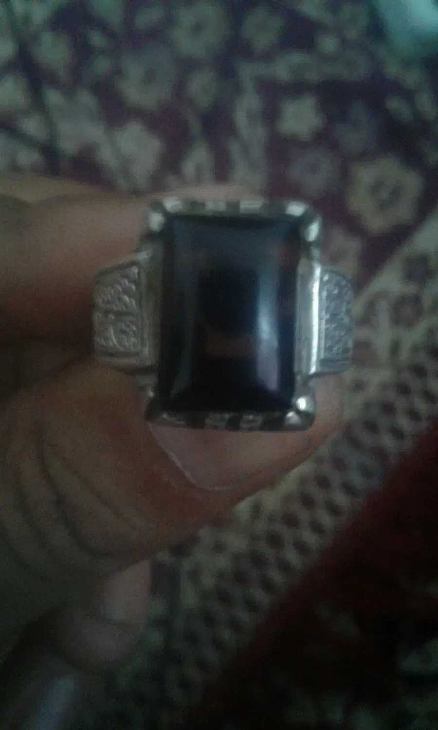 دوعددانگشترنقره قدیمی|بدلیجات|یزد, |دیوار