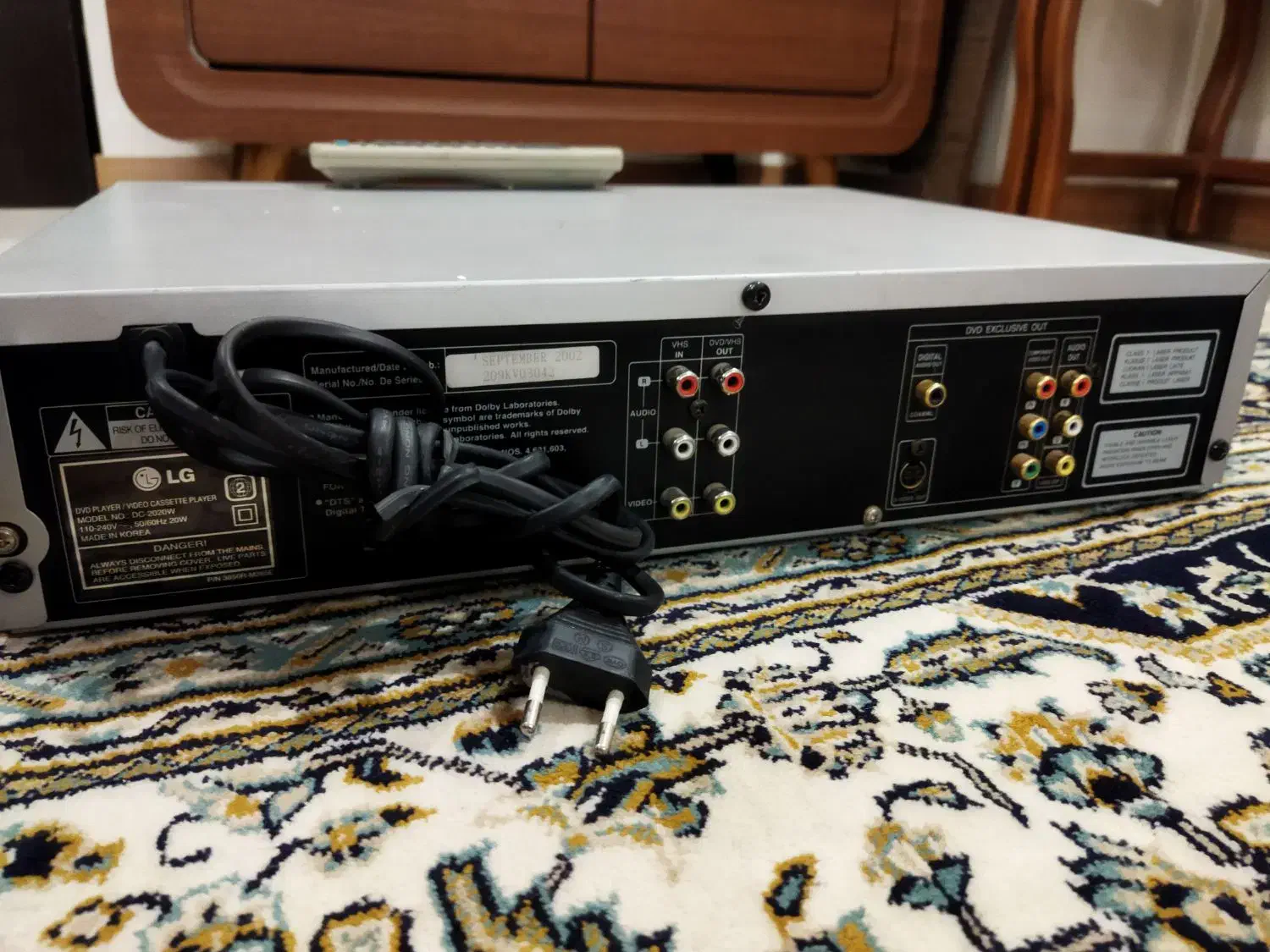 دبل ویدیو ال جی|پخش‌کننده DVD و ویدیو|تهران, سازمان برنامه جنوبی|دیوار