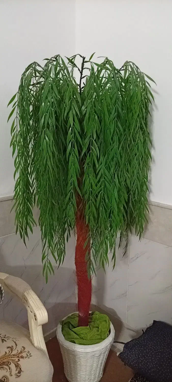 گل بید مجنون 170سانتی متر|گل مصنوعی|قم, قلعه کامکار|دیوار