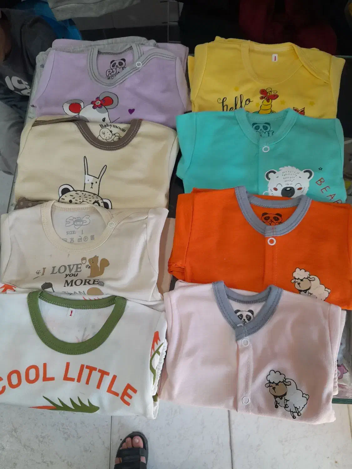 حراج لباسهای نوزادی به قیمت فاکتور|عمدهفروشی|اسلامآباد غرب, |دیوار