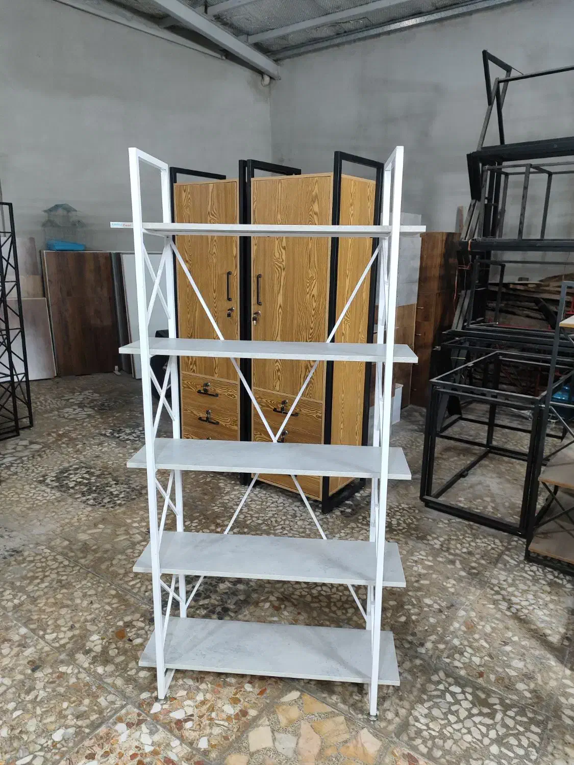 کتابخانه،شلف،استند،قفسه|کتابخانه، شلف، قفسه‌های دیواری|اصفهان, رهنان|دیوار