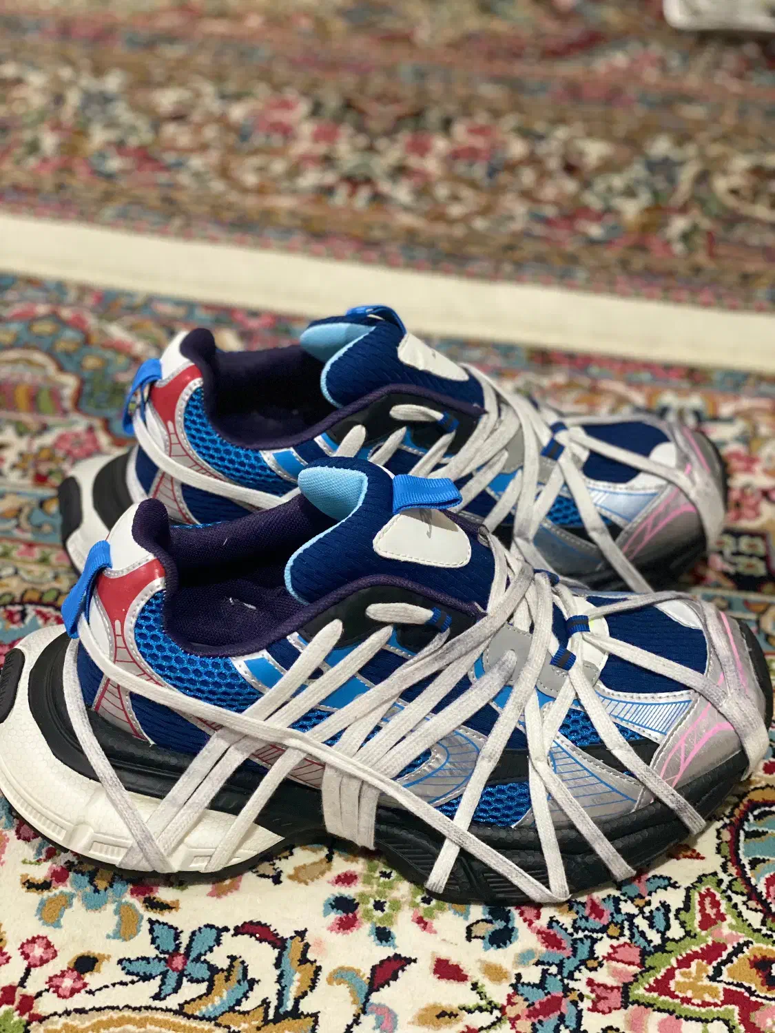 کتونی بالنسیاگا اسپایدر ابی سایز 43|کیف، کفش، کمربند|اهواز, پردیس دو|دیوار