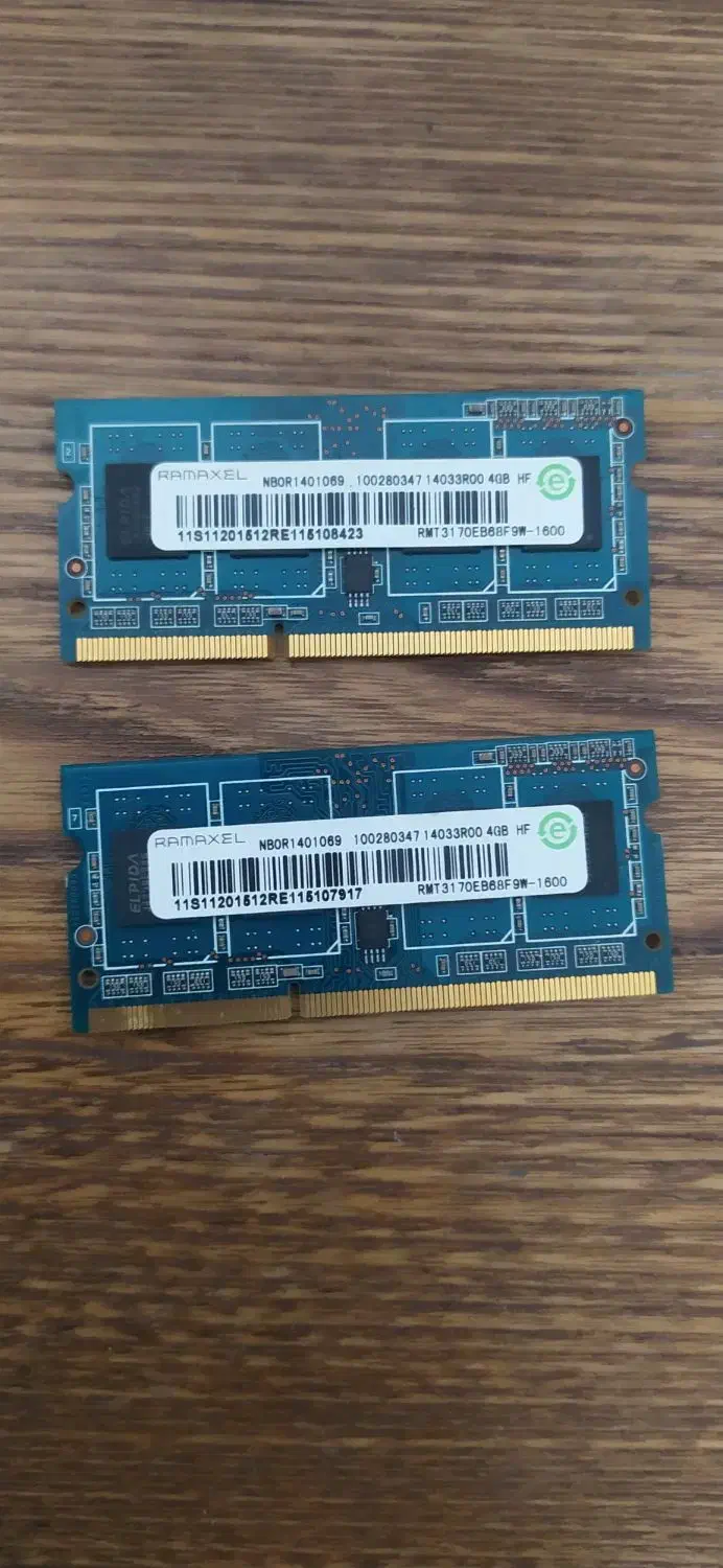 رم لپ تاب ۴ گیگ DDR3|قطعات و لوازم جانبی رایانه|چالوس, |دیوار