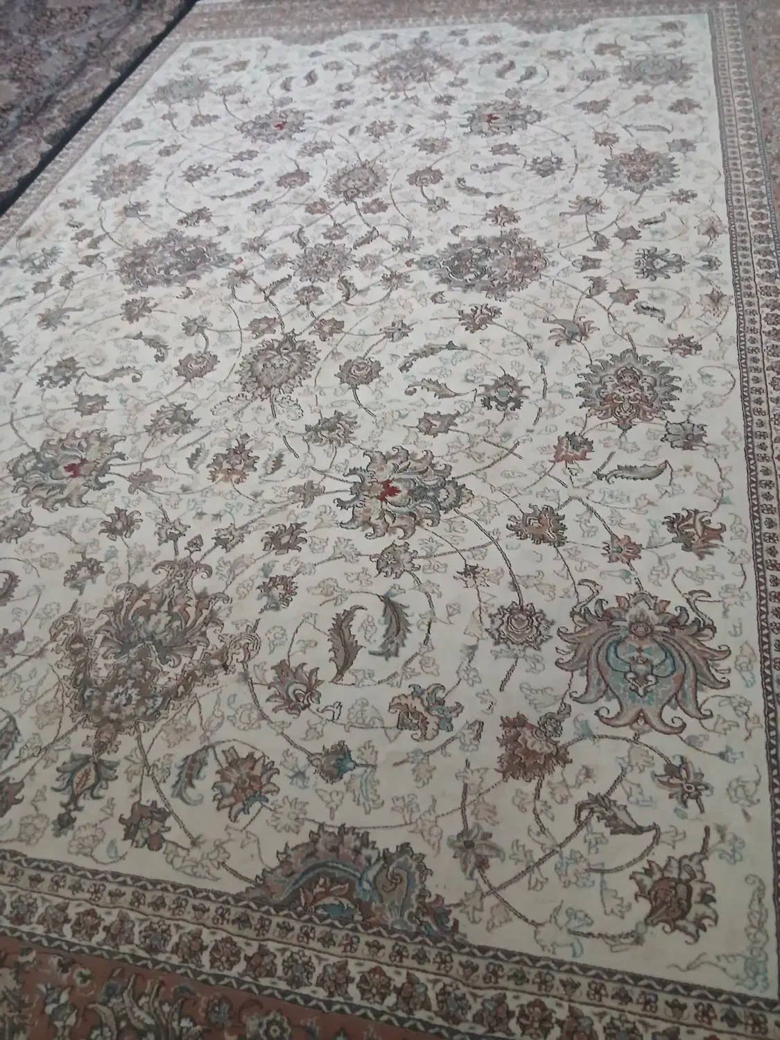 فرش ماشینی ۱۲ متری و کناره|فرش|خرمآباد, |دیوار