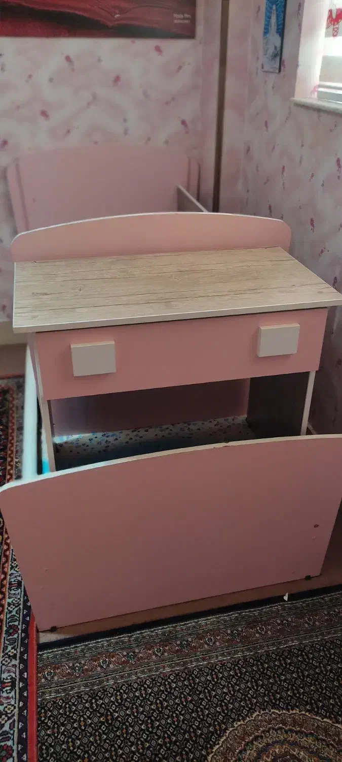 تختخواب کودک|تخت و صندلی بچه|بناب, |دیوار