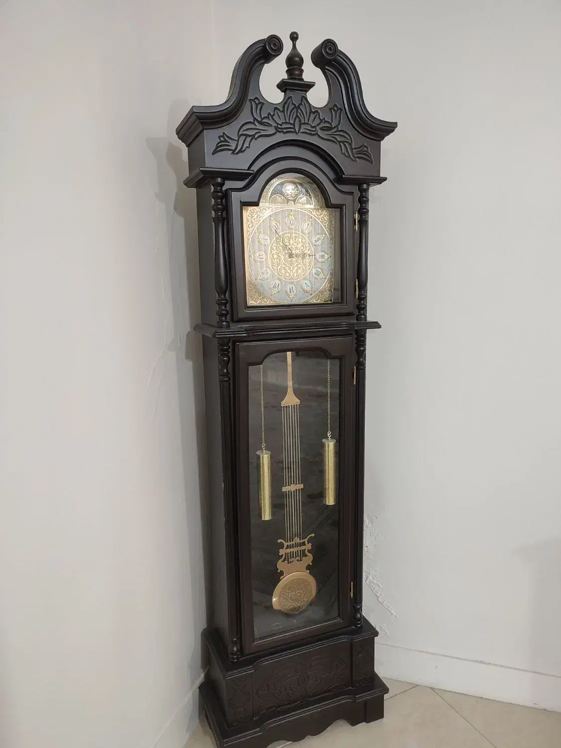 ساعت قدی|ساعت دیواری و تزئینی|چهارباغ, |دیوار