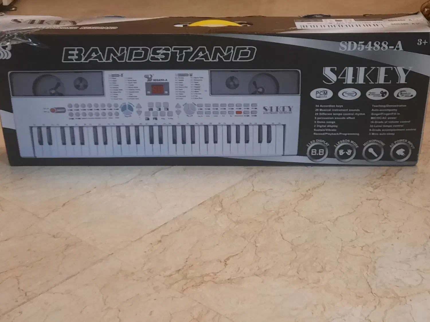 ارگ بچگانه bandstand مدل sd5488- a میکروفن دار|اسباب‌‌بازی|تهران, پاسداران|دیوار