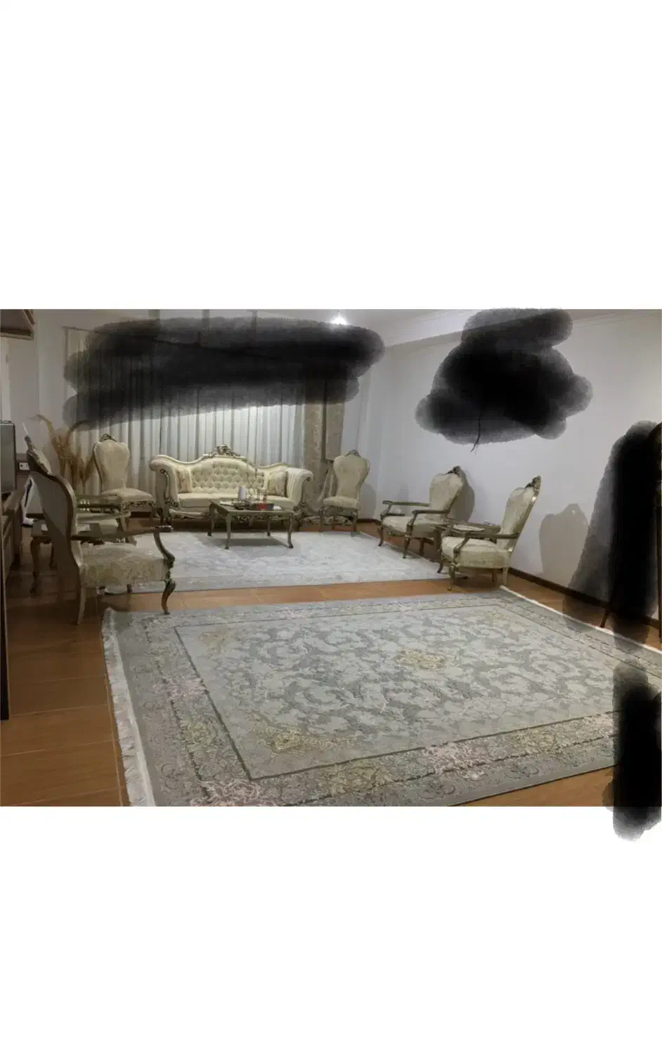 یک دست مبل ۹ نفره درحد نو|مبلمان خانگی و میز عسلی|رشت, یخسازی|دیوار