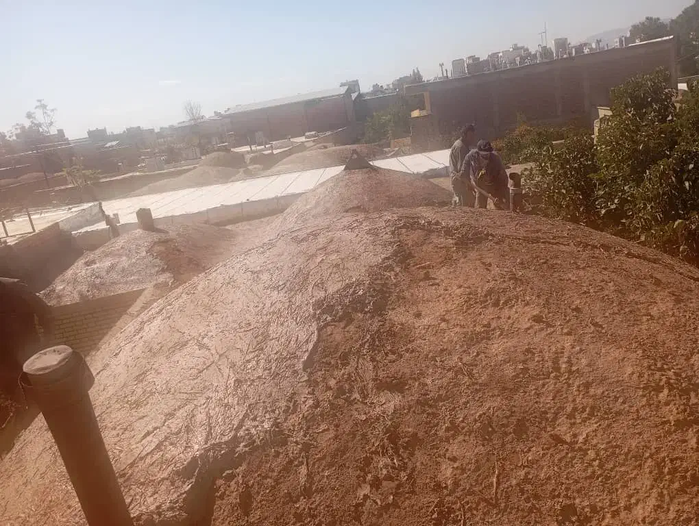 کاهگل آماده با خاک محی اباد|خدمات پیشه و مهارت|کرمان, |دیوار