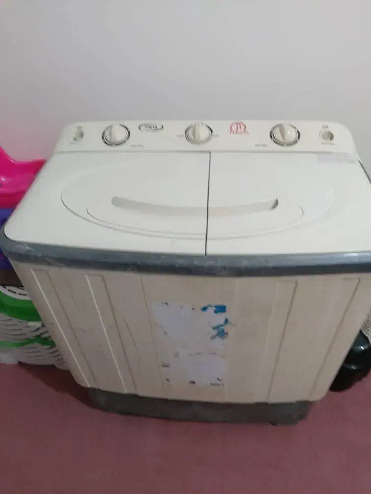 لباسشویی 2 قلو درحد نو|ماشین لباسشویی و خشککن لباس|رامهرمز, |دیوار