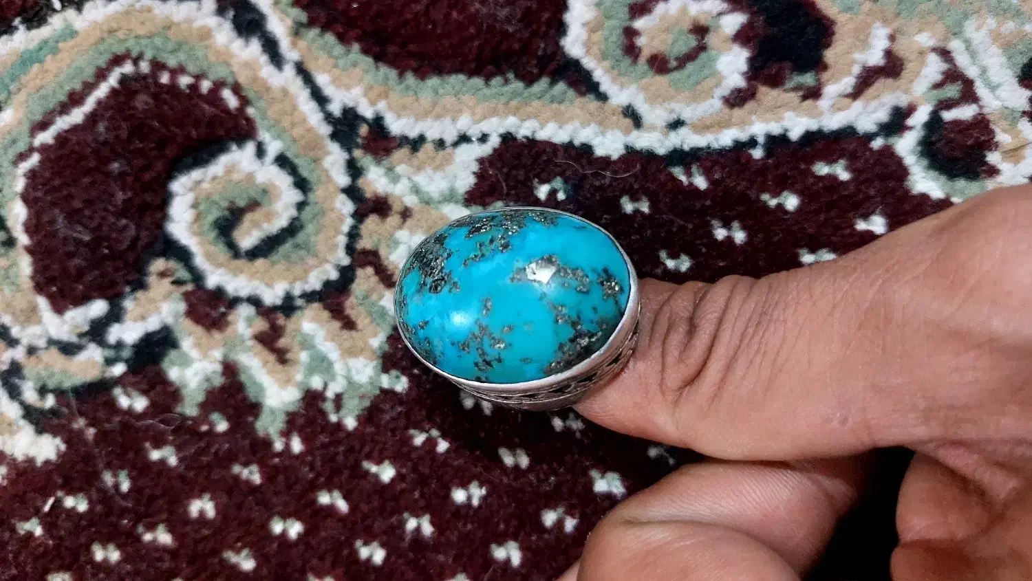 انگشتر نقره|جواهرات|گرگان, |دیوار