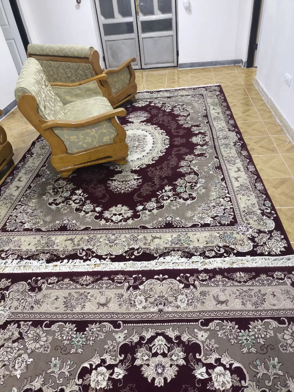 فرش ۹متری|فرش|لشت نشا, |دیوار