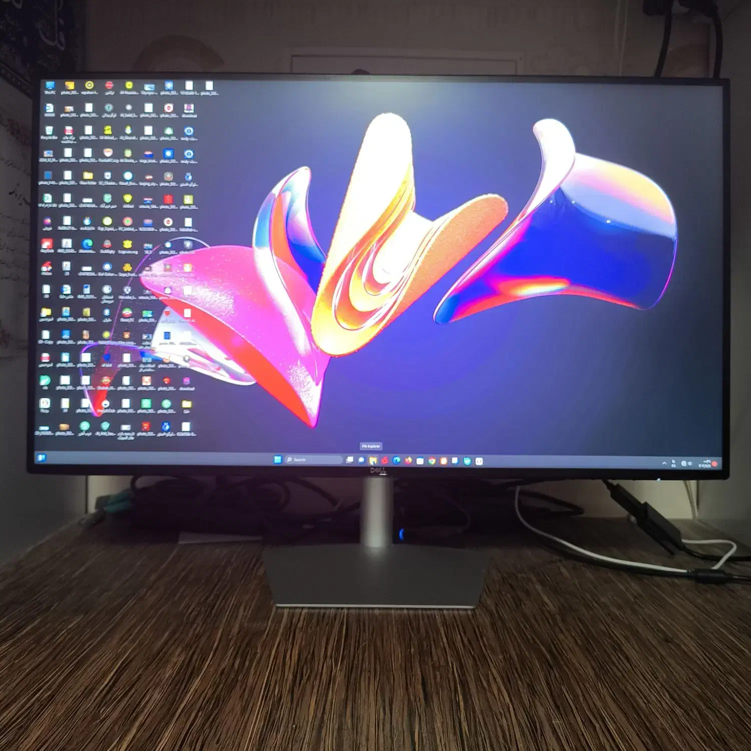 مانیتور ۲۷ اینچ دل(DELL)|قطعات و لوازم جانبی رایانه|محمدشهر, محمدشهر|دیوار