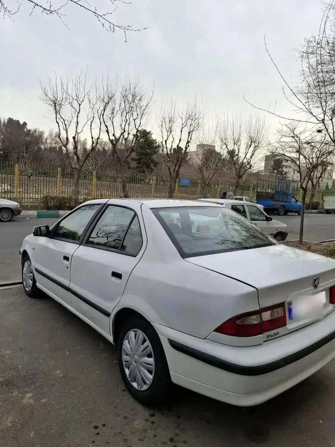 سمند 94 ef7 سفید|خودرو سواری و وانت|تهران, جلیلی|دیوار