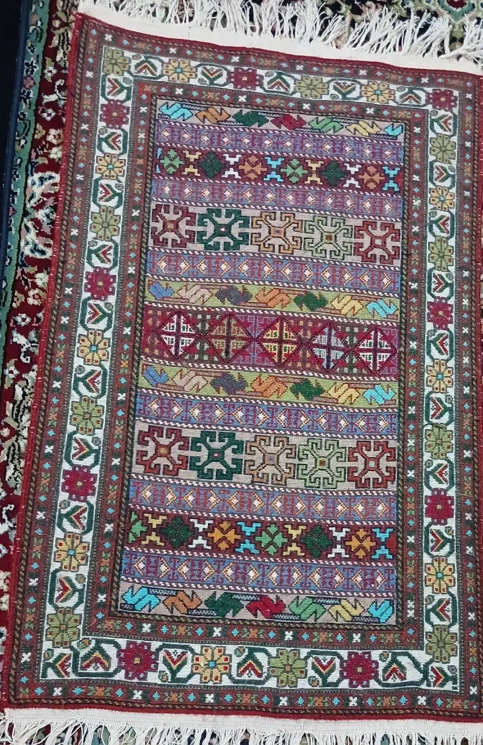 گلیم فرش|گلیم، جاجیم، گبه|سیرجان, |دیوار