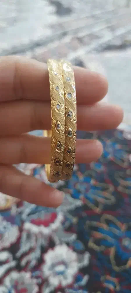 النگو طلا نو حدودا ده گرم سایز دو|جواهرات|مسجد سلیمان, |دیوار