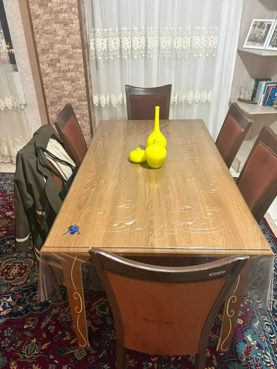 میز غذا خوری ۶ نفره در حد نو|میز و صندلی غذاخوری|ارومیه, |دیوار