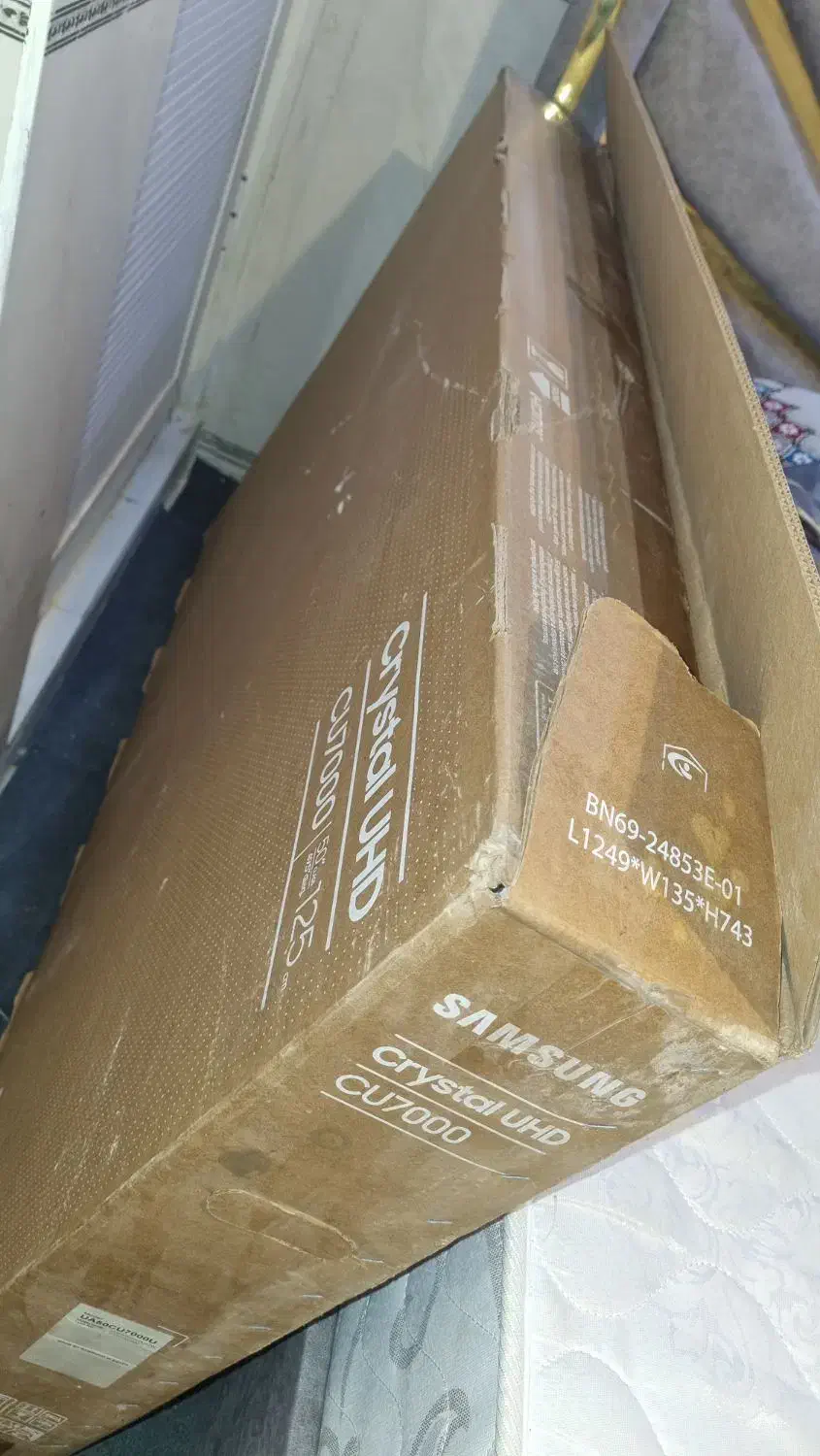 تلویزیون سامسونگ۵۰ انچ 4k|تلویزیون و پروژکتور|اهواز, منبع اب|دیوار