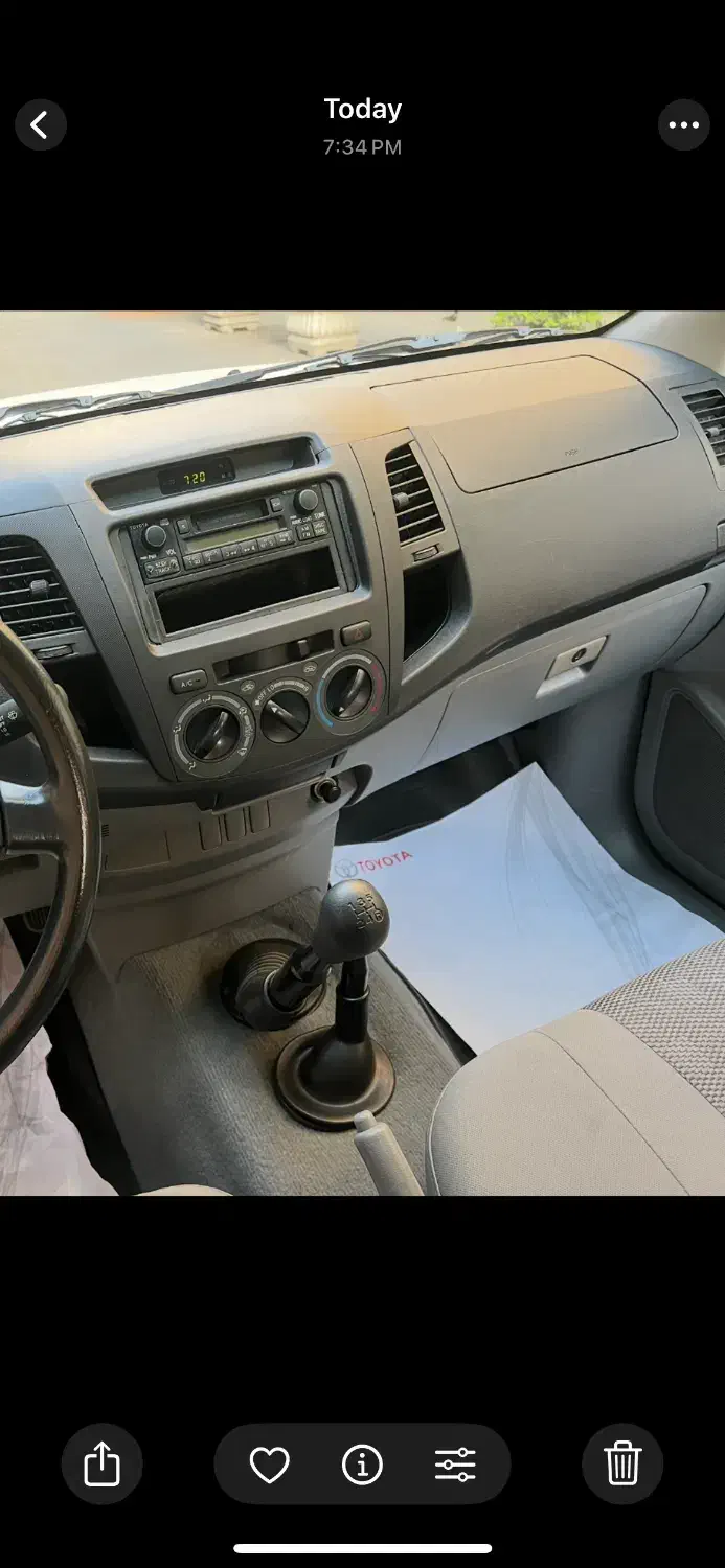 هایلوکس دو کابین2008صفر کیلومتر|خودرو سواری و وانت|تهران, دریا|دیوار