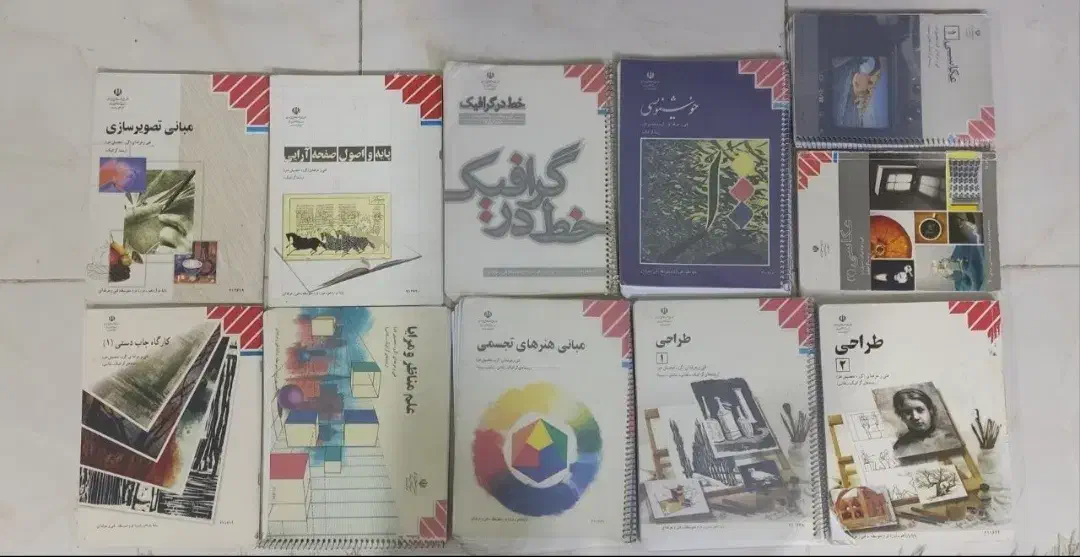 منابع کنکور هنر|کتاب و مجله آموزشی|صدرا-فارس, فاز ۱|دیوار