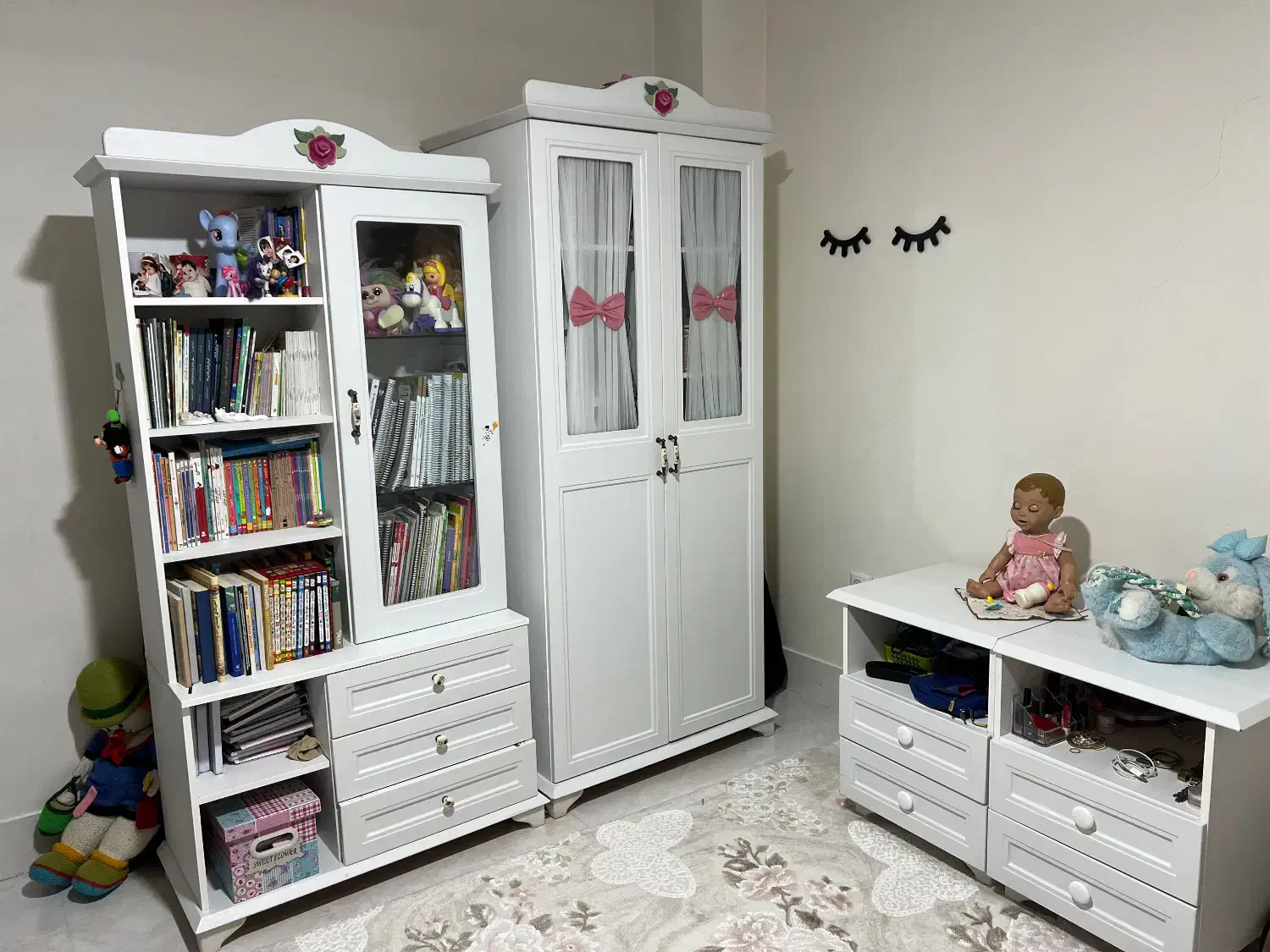 تخت و خواب نوزاد نوجوان بالسا در حد صفر|تخت و سرویس خواب|ساوه, |دیوار