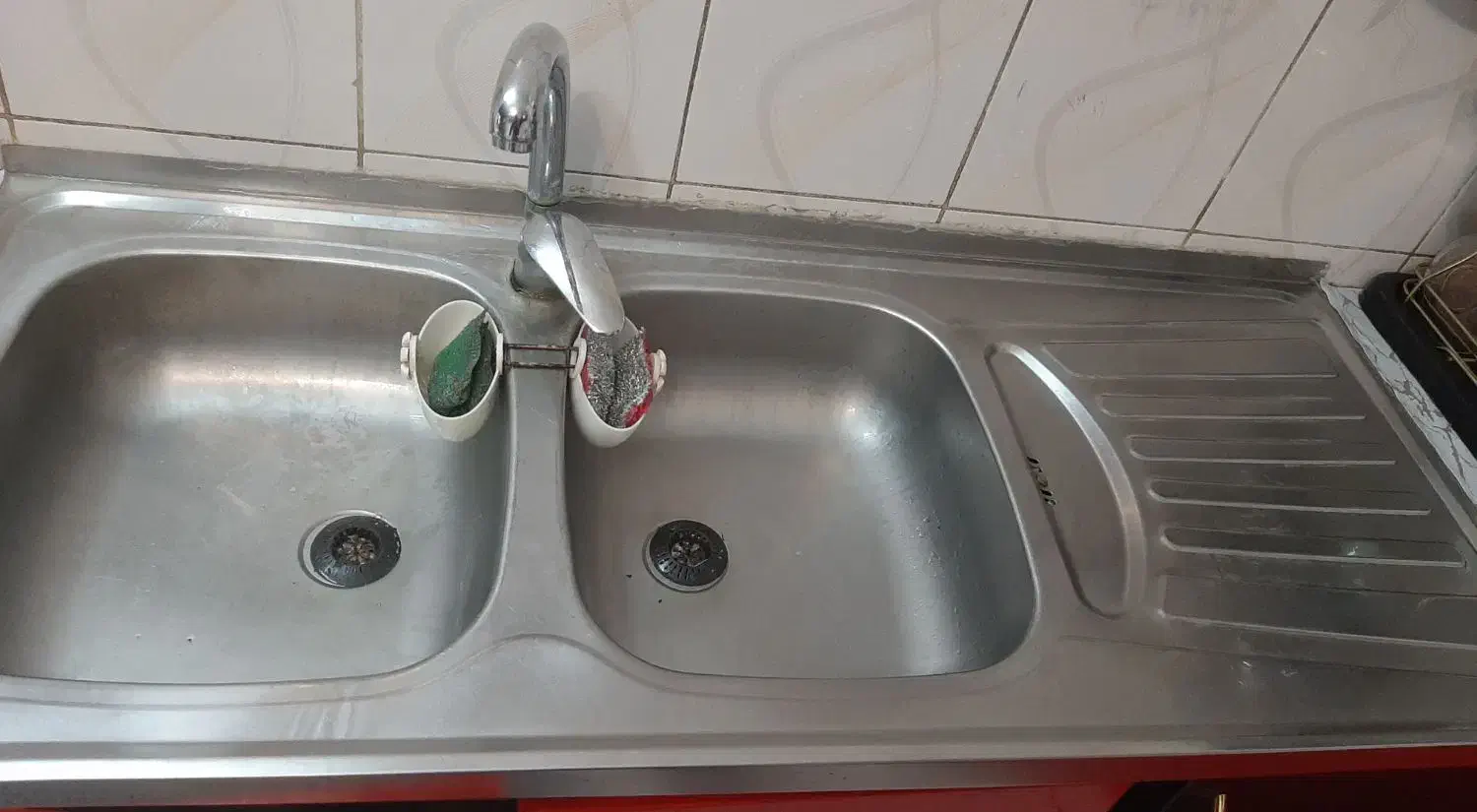 سینک و شیر ظرفشویی در حد نو|لوازم سرویس بهداشتی|شهرضا, |دیوار