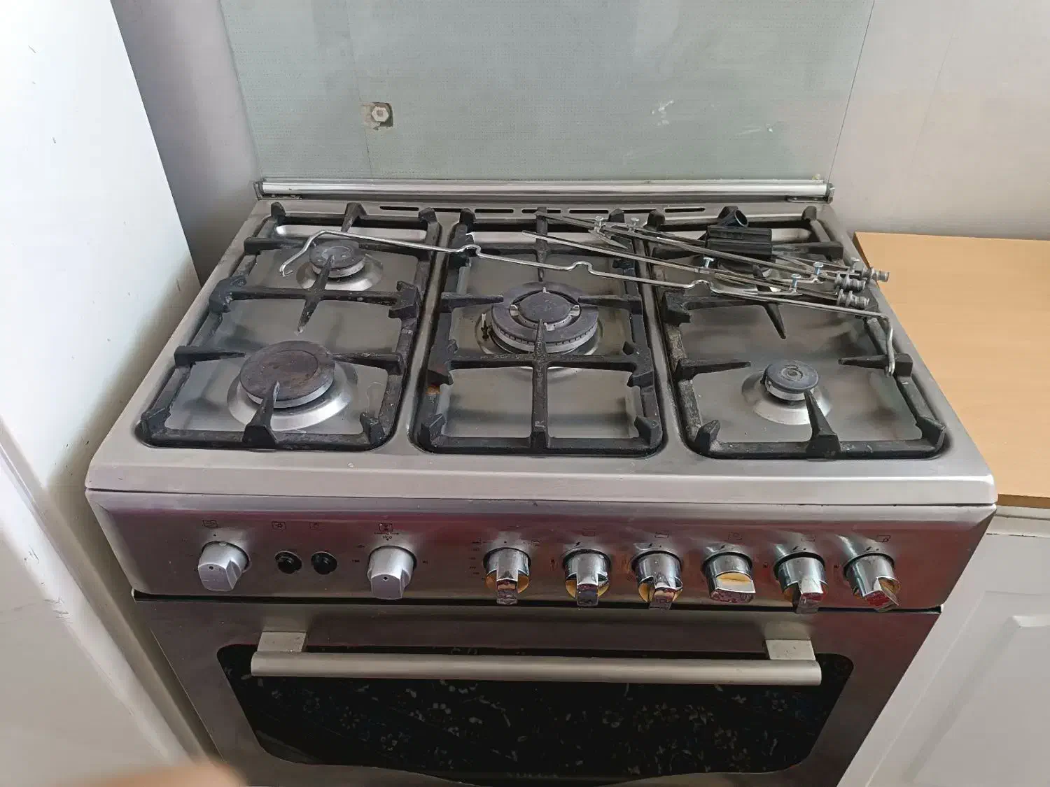 گاز فردار تمام استیل خارجی|اجاق گاز و لوازم برقی پختوپز|خواجه, |دیوار