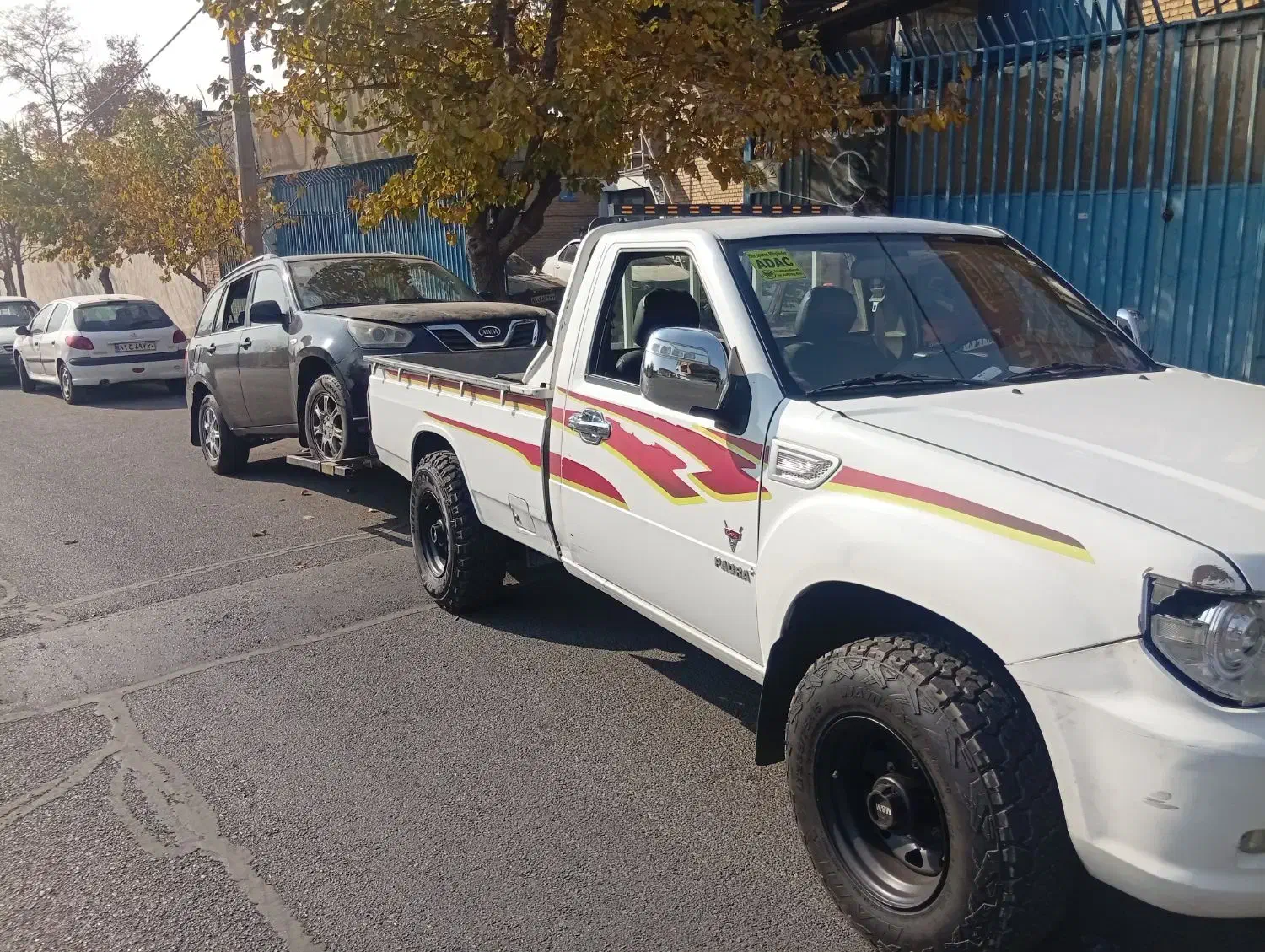 امداد خودرو یدک کش جرثقیل خودرو بر کفی دکل دار|خدمات حمل و نقل|تهران, امانیه|دیوار