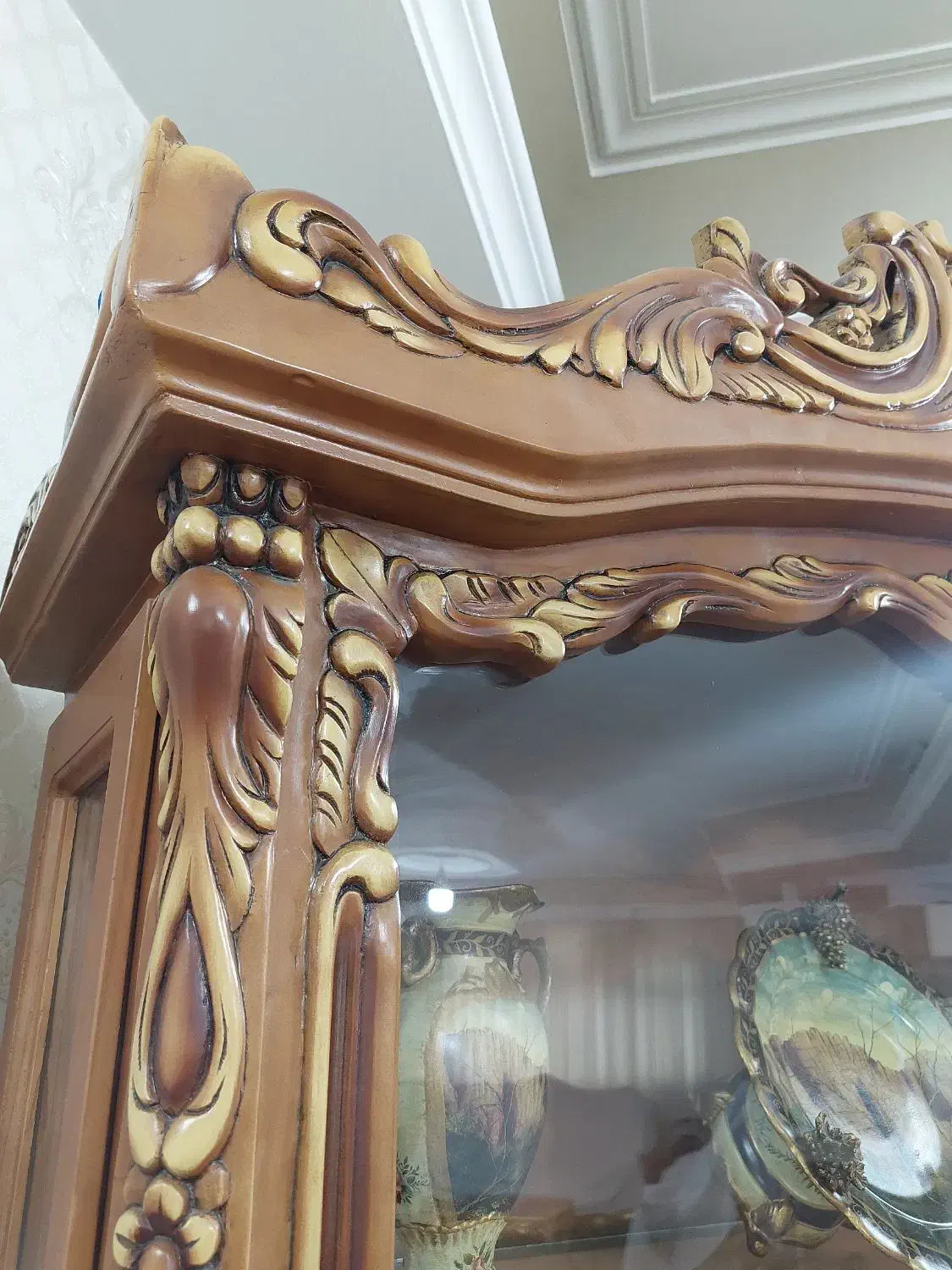 بوفه چوبی|بوفه، ویترین، کنسول|مشهد, ادیب نیشابوری (شهرک غرب)|دیوار