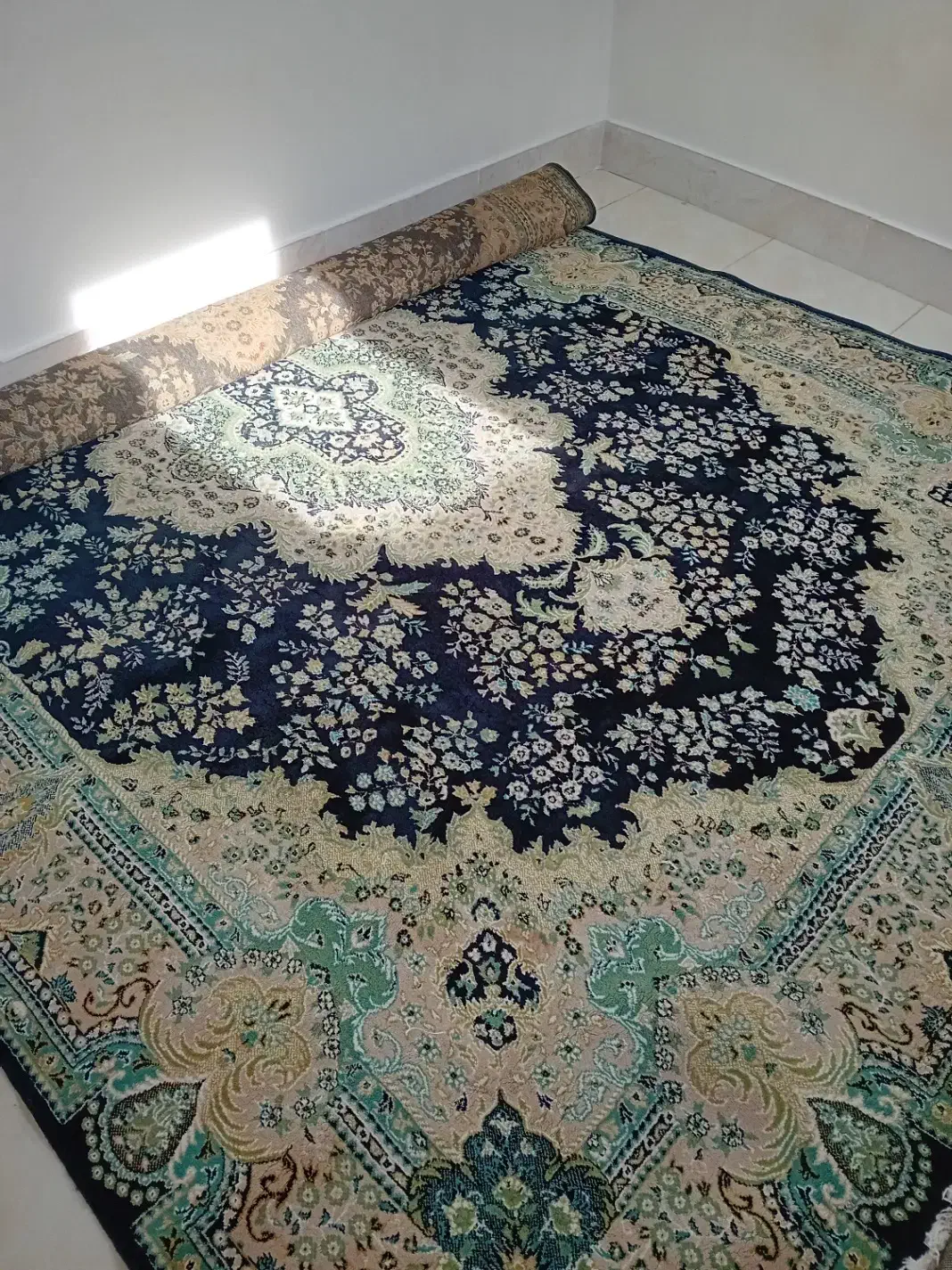 فرش ماشینی 9متری|فرش|ساری, |دیوار