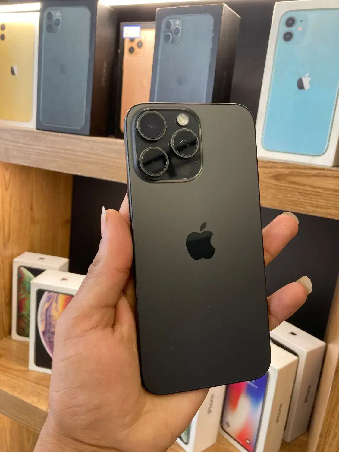 iphone 15 pro max آکبند باتری ۹۹ پلمپ zaa|موبایل|مشهد, احمدآباد|دیوار