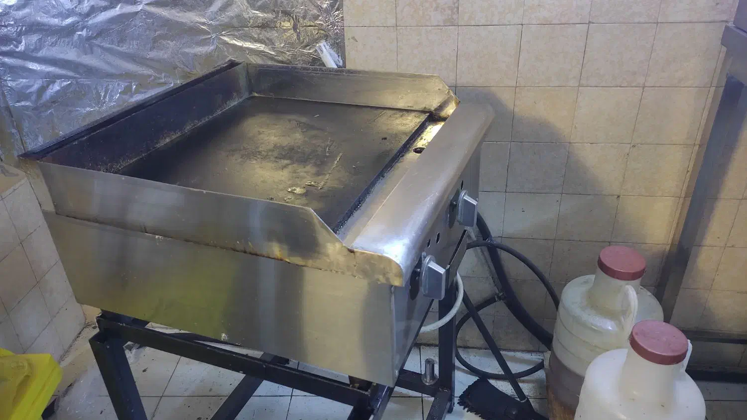 صفحه گریل تخت روغنی|اجاق گاز و لوازم برقی پختوپز|خمین, |دیوار