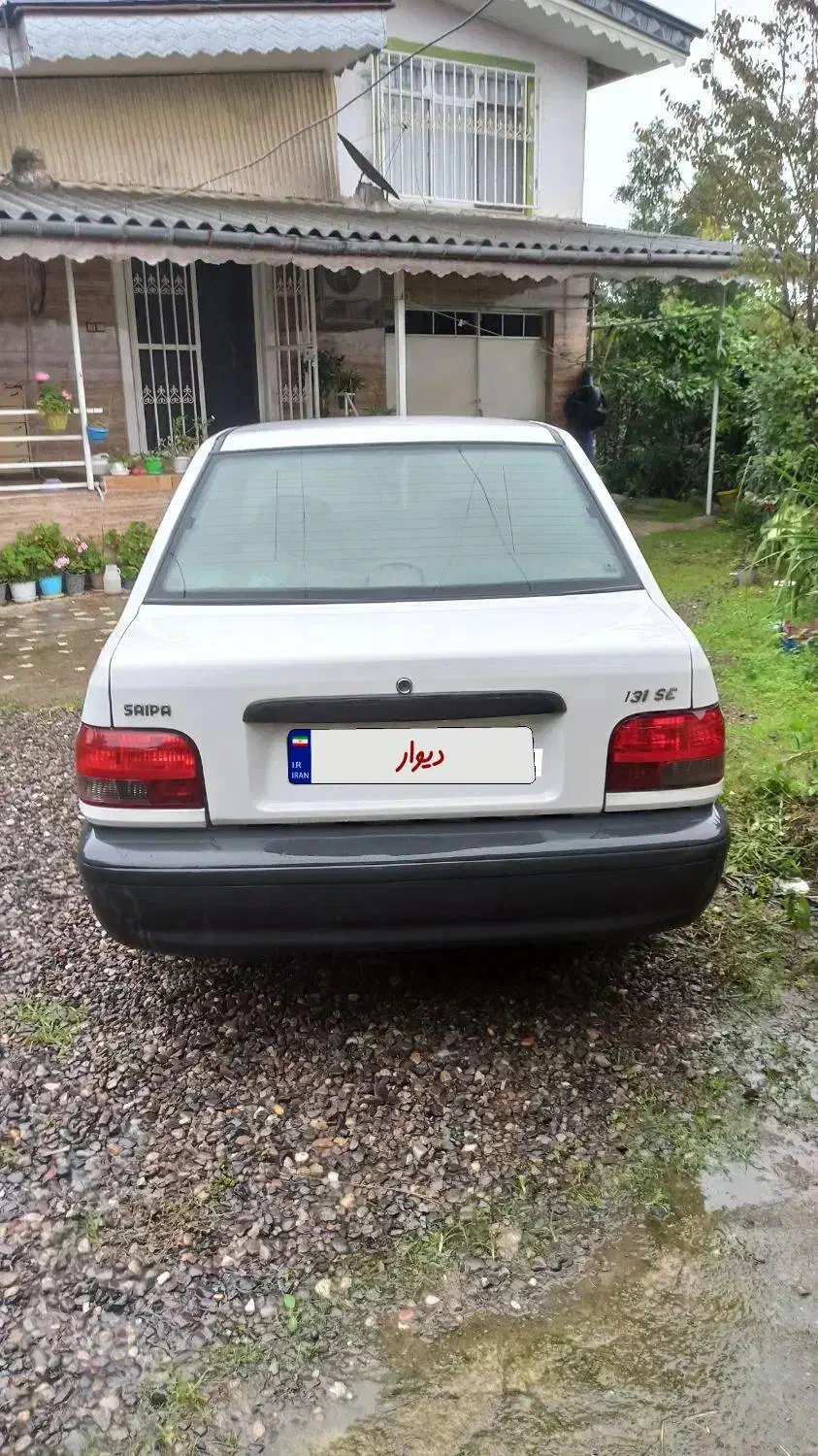 پراید ۱۳۱ سفید|خودرو سواری و وانت|رودسر, |دیوار