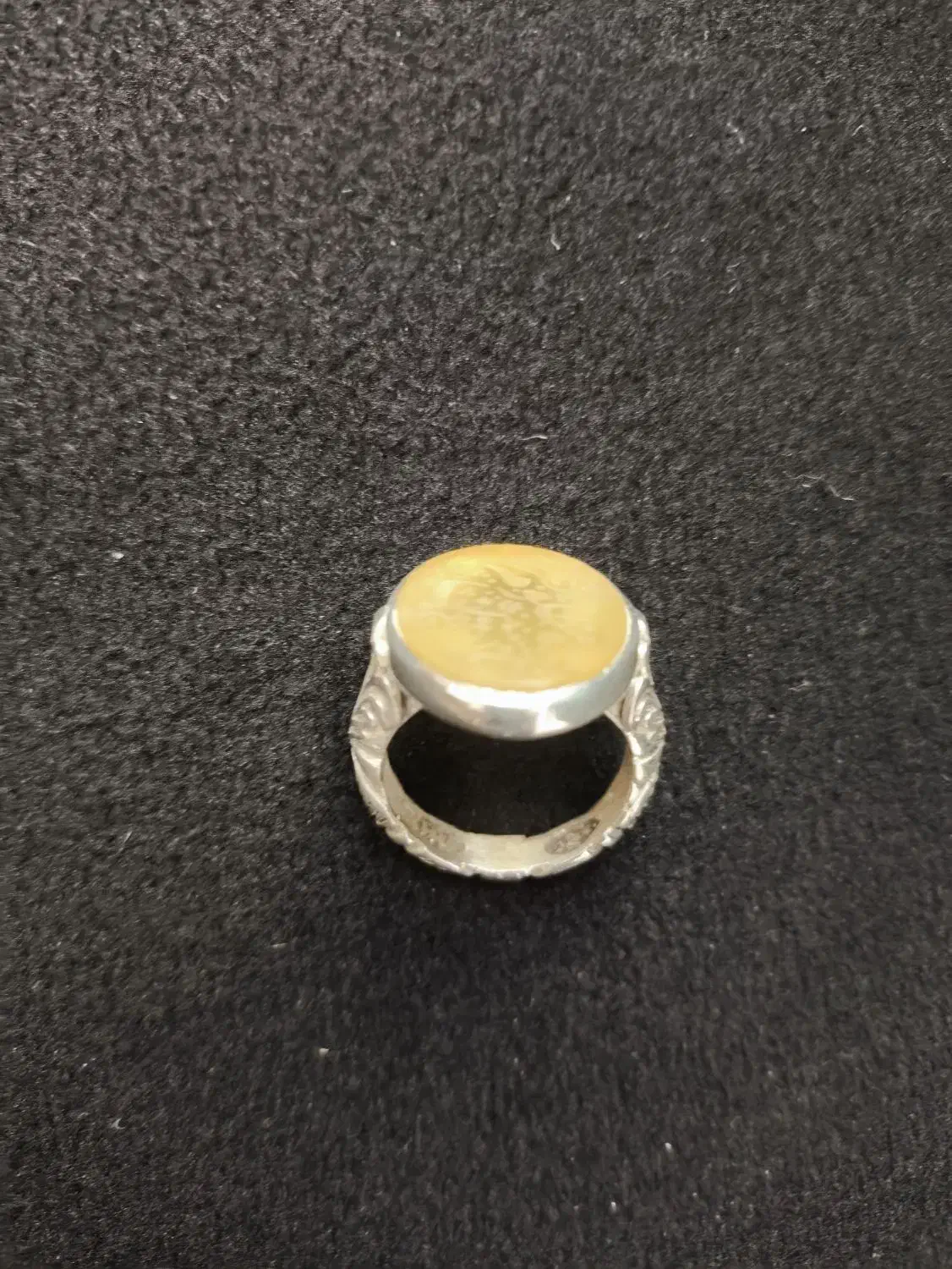 انگشتر عقیق زرد|جواهرات|قم, باجک سه|دیوار