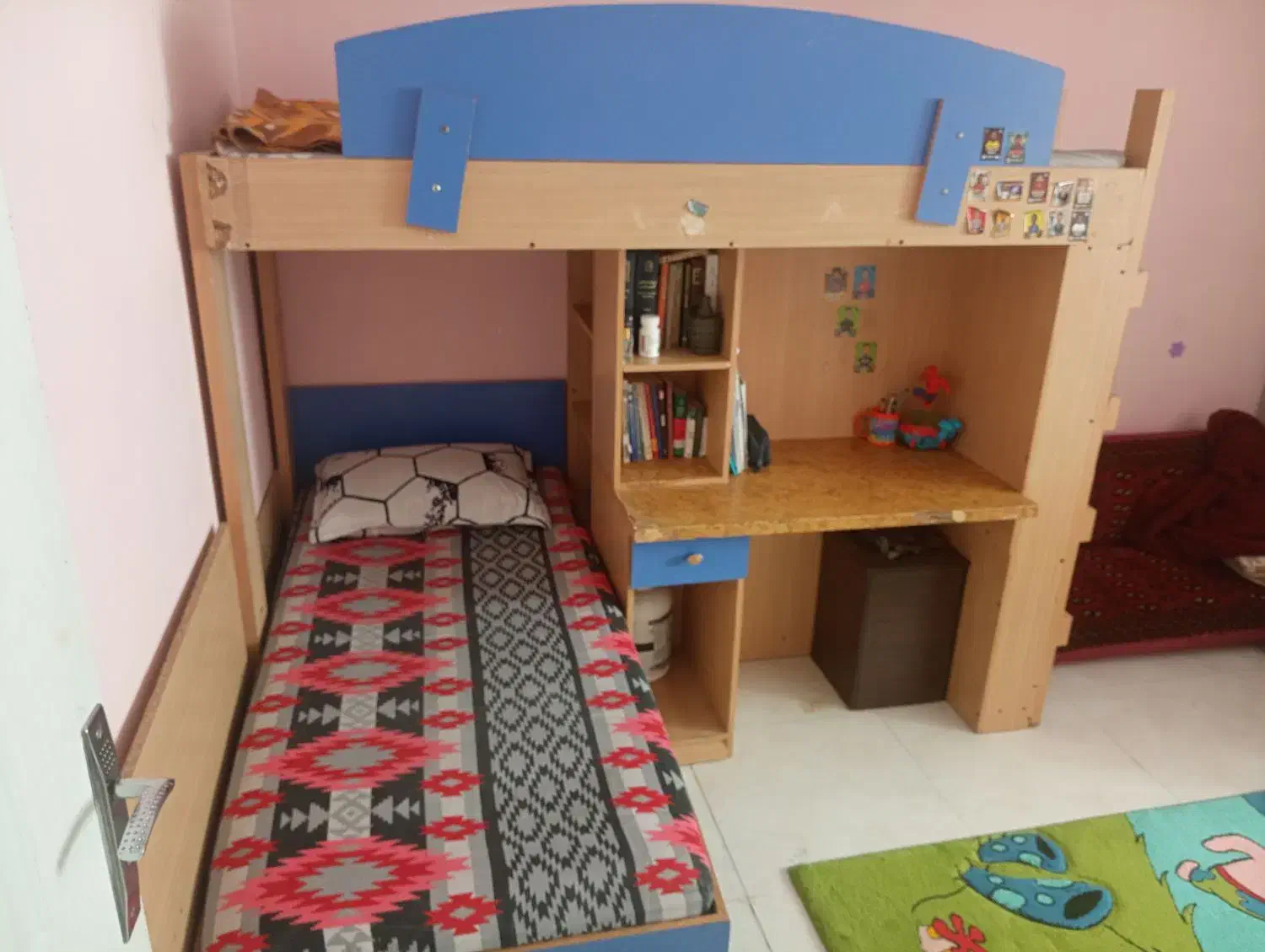 تختخواب دوطبقه|تخت و سرویس خواب|پرند, فاز ۶|دیوار