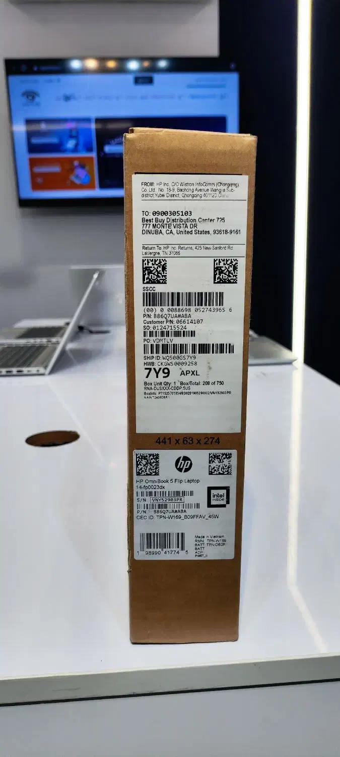 فروش لپتاپ HP OmniBook 5 flip آکبند|رایانه همراه|تهران, دریا|دیوار