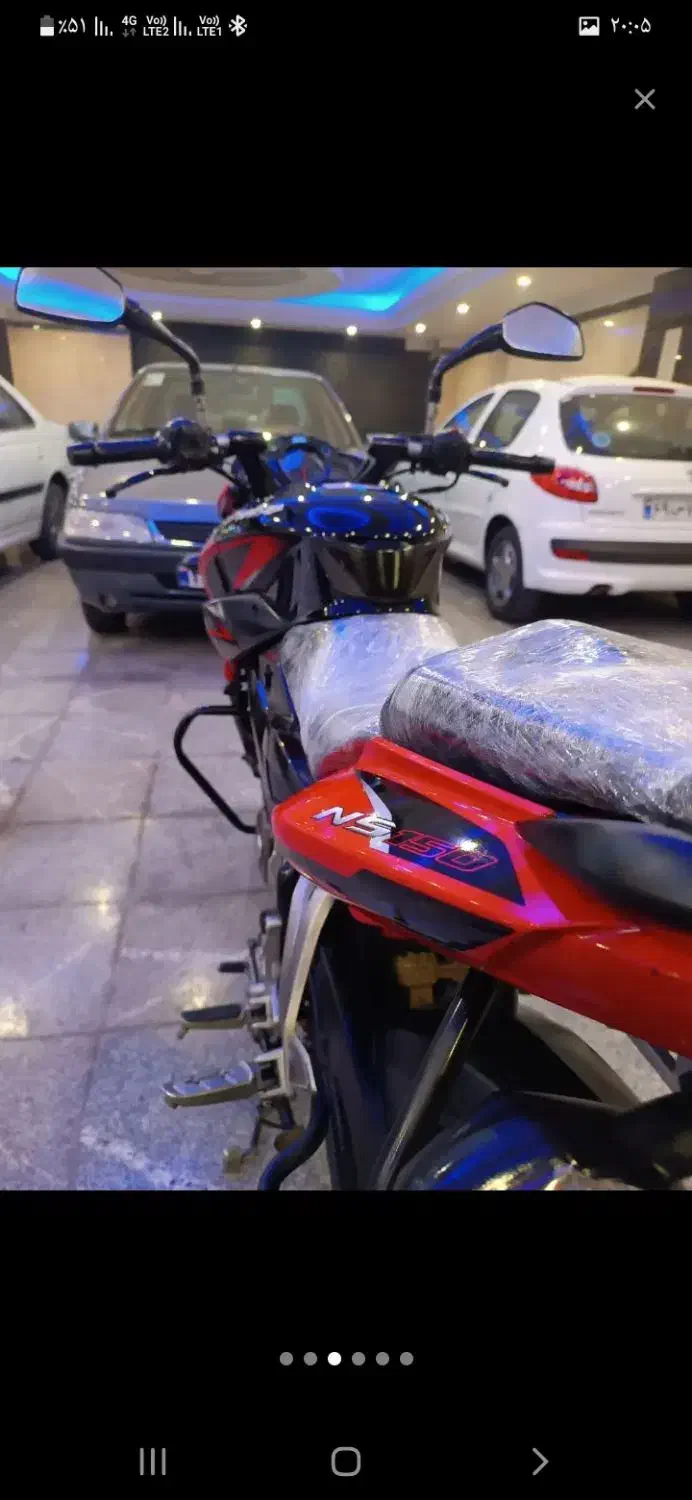 موتور ان اس ۱۵۰|موتورسیکلت|تهران, شمشیری|دیوار