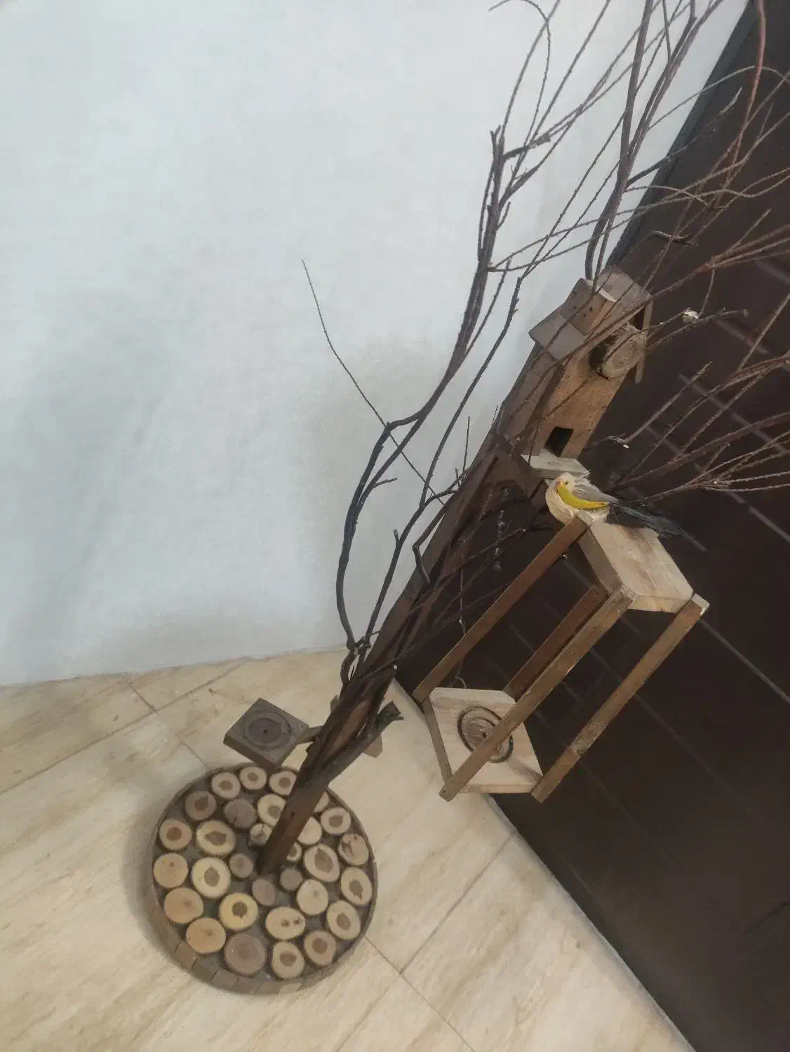 درخت چوبی فانتزی|صنایع دستی و سایر لوازم تزئینی|مشهد, آیت الله کاشانی|دیوار