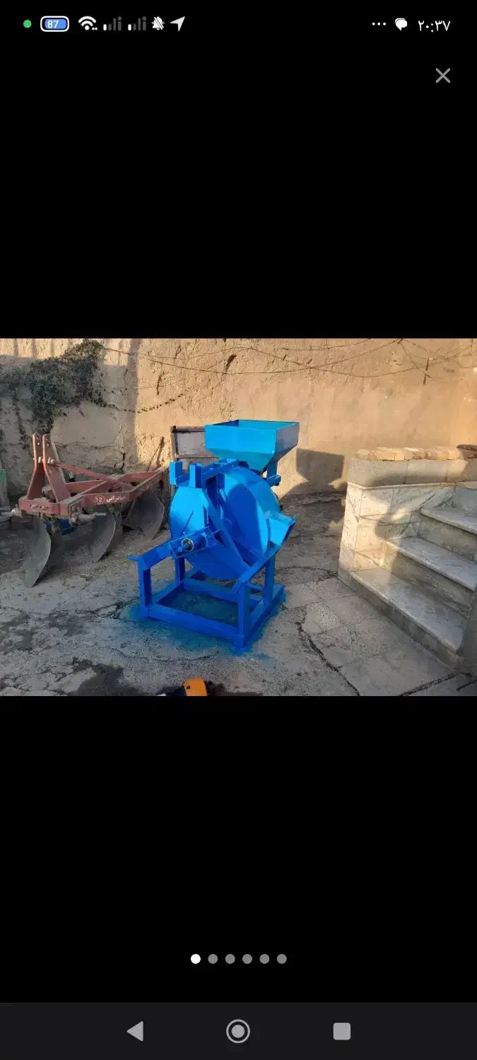 آسیاب برقی  سنگی پشت تراکتوری سمپاش علوفه خوردکن|ماشین‌آلات صنعتی|کرمانشاه, |دیوار