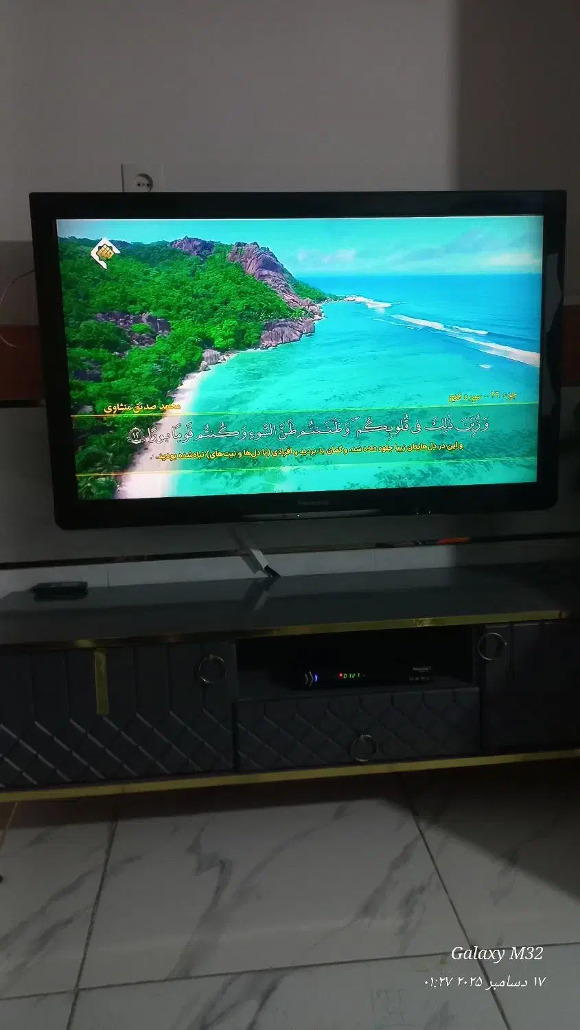 تلوزیون ۴۲اینچ پاناسونیک ژاپن اصل|تلویزیون و پروژکتور|گرگان, |دیوار